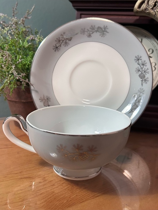 Seyei Toki Co. Other - (UT) Vintage Seyei Toki Co. "Silver Cone" Cup and Saucer